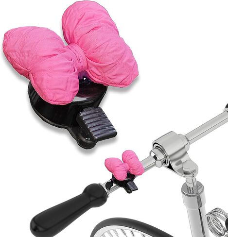 Bowknot Bike Bell for Kids Girls and Adult, Cute Toddler Bike Horn with Loud Clear Sound, Children's Bicycle Balance Bike Scooter Accessory Bicycle Bell in Saudi Arabia
