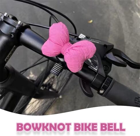 Bowknot Bike Bell for Kids Girls and Adult, Cute Toddler Bike Horn with Loud Clear Sound, Children's Bicycle Balance Bike Scooter Accessory Bicycle Bell in Saudi Arabia