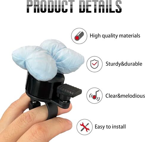 Bowknot Bike Bell for Kids Girls and Adult, Cute Toddler Bike Horn with Loud Clear Sound, Children's Bicycle Balance Bike Scooter Accessory Bicycle Bell in Saudi Arabia