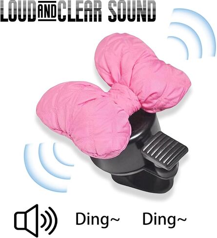 Bowknot Bike Bell for Kids Girls and Adult, Cute Toddler Bike Horn with Loud Clear Sound, Children's Bicycle Balance Bike Scooter Accessory Bicycle Bell in Saudi Arabia