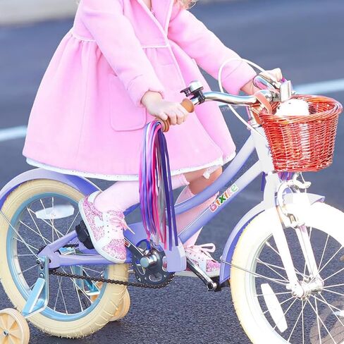 Pink Purple Bike Streamers 4th of July Bike Handle Tassels Holiday Bicycle Handle Streamer Bicycle Handlebar Ribbon Tassels for Bike Ornaments Memorial Day Decorations ﻿ in Saudi Arabia