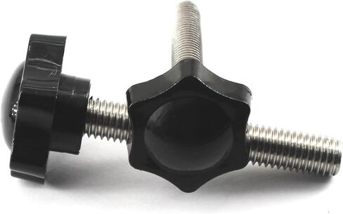 10Pcs Stainless Steel M6x40mm Thread Replacement Star Hand Knob Tightening Thumb Screw Hand Tightening Knob Screw in Kuwait