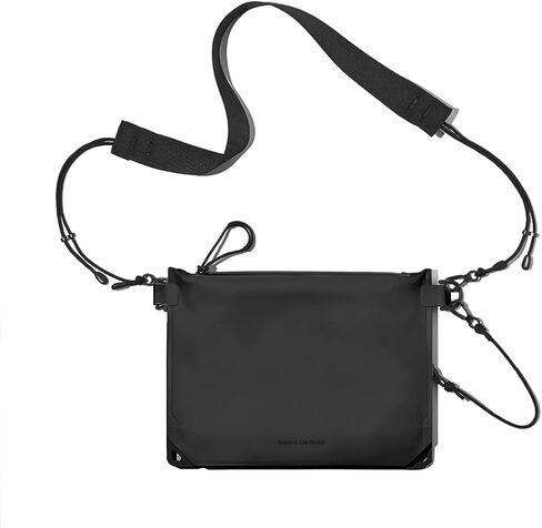 bitplay AquaSeal Sacoche Black - Dry Bag/Phone Pouch with Adjustable Strap for Phone and Valuables in Kuwait