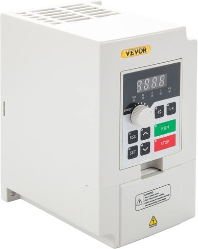 VEVOR VFD 3KW 220V 4HP, 1 or 3 Phase Input, 3 Phase Output Variable Frequency Drive, AC 14A 0~1000HZ CNC Motor Inverter Converter for Motor Speed (RS485) in Saudi Arabia