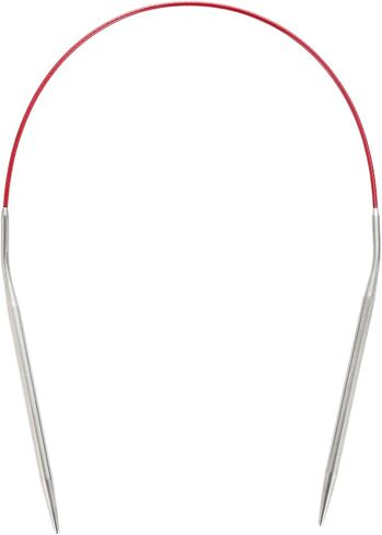 Circular Knitting Needles 16 Inch Set Round Metal Kit Size 8 in Saudi Arabia