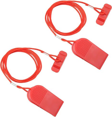 2PCS Treadmill Key Replacement Treadmill Magnet Safety Key Rectangle Universal Treadmill Safety Key Compatible with Nordictrack Proform Image Weslo Golds Gym Freemotion Healthrider Treadmills (Red) in Saudi Arabia