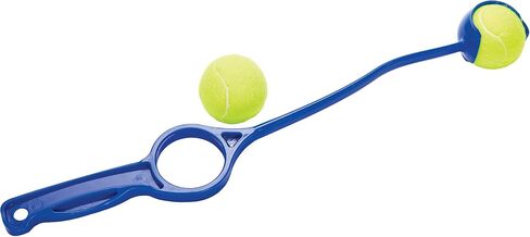 قاذف كرات Launch-It Dog الفريد من نوعه مع كرتي تنس بدون ضغط in Kuwait