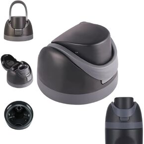 Replacement Lid for Owala Freesip, Cap Replacement Compatible with Owala Cup sizes 16oz 24oz 32oz 40oz, BPA-free, One Button Water Bottle Top lid Ensures No Water Leakage (Multicolor 1)