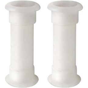 2pcs Marine Boat Thru Hull Drain Tube Plug for Transom Motorwell Livewell or Baitwell - Fits 1-1/4 inch Opening