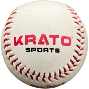 KRATO Soft Baseball | Gym Balls | PVC + Foam Core 5 Oz | Pack of 12