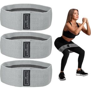PATIKIL Booty Resistance Bands for Working Out Non-Slip Workout Fabric Resistance Loops Elastic for Women Men Hip Leg Gym in Kuwait