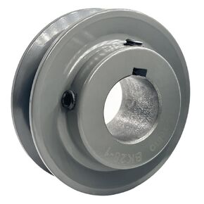 BK28-1 V Belt Pulley 1 inch Bore 2.95" OD,Electric Motor Pulley Cast Iron for A AX B BX 4L 5L V-Belts,BK281 Pulley