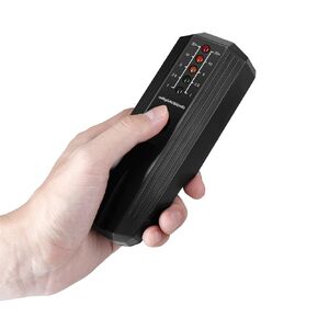 diymore EMF Meter Handheld 5 LED EMF Magnetic Field Ghost Hunting Paranormal Equipment Magnetic Field Detector EMF Meter for Indoor & Outdoor Inspections 50Hz-20,000Hz Black