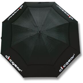 Clicgear UV 68 Inch Dual Canopy Golf Umbrella Black