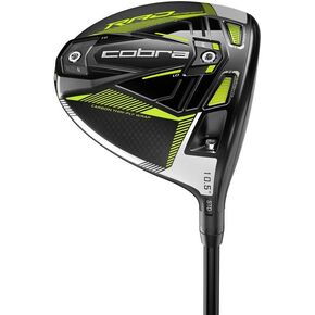Cobra Golf 2021 Men's Radspeed Driver Matte Black-Turbo Yellow