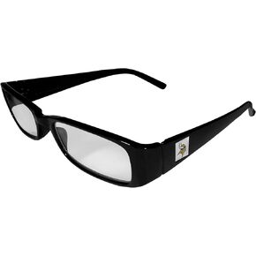 NFL Siskiyou Sports Fan Shop Minnesota Vikings Classic Reading Glasses Reading Power: +2.50 Black