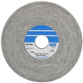 NORTON 66261055205 55205 6"X1"X1" 6Am Bear-Tex Series 100 Con Whl (Price is for 3 Each/Box)