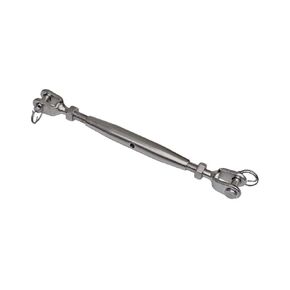 US STAINLESS Stainless Steel 316 M20 (3/4") 20mm Turnbuckle Rigging Screw Jaw & Jaw Marine Grade