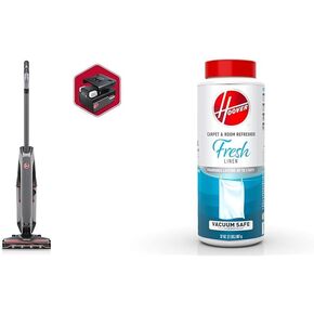Hoover ONEPWR Evolve Pet Cordless Small Upright Vacuum Cleaner, Lightweight Stick Vac, For Carpet and Hard Floor, BH53422V, Black