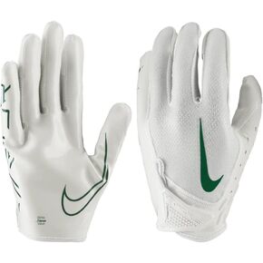 Nike Vapor Jet 7.0 Football Gloves White | Green Small