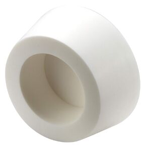 Caplugs Silicone Hollow Tapered Masking Plug. HUP14-04 (SH-33523), Designed to plug ID from 3.000" to 3.500", Length 1.500", White (Pack of 10)