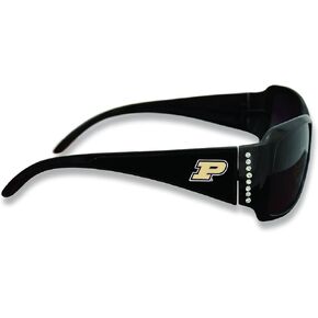 FTH Purdue Ladies Black Fashion Sunglasses with Arm Logo