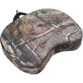 Stadium Seat Pad, Zipper Hunting Seat Cushion with Portable Handle, Waterproof Foam Padded Sitting Pad for Outdoor Picnic