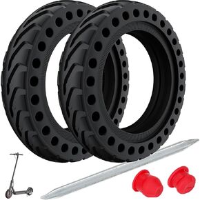 8.5x2 Solid Tire for Electric Scooter - 8 1/2 x2 Scooter Replacement Tires for M365 Pro/gotrax gxl V2/gotrax XR, 8.5 inches Electric Scooter Wheels Replacement Honeycomb Solid Tires(2 Piece)
