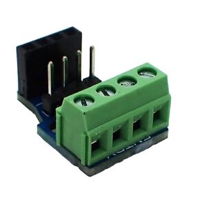 Terminal Block to Header, 4 Position. Serial Wombat PCB_0025, 4 Pack
