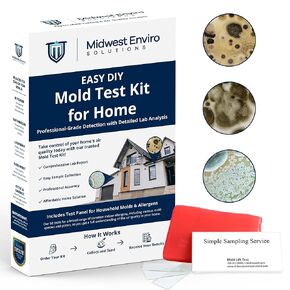 Mold Test Kit for Home - Lab Analysis Report - Professional Detection Mold Kit with Expert Lab Report - Identify Molds at Home