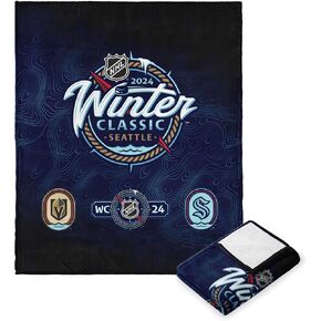 Northwest NHL 2024 Winter Classic Silk Touch Throw Blanket, 50" x 60", Compass