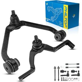 PHILTOP Front Upper Control Arms Fit for Explorer 1995-2001, Explorer Sport 2001-2003, Explorer Sport Trac 2001-2005, Ranger 1998-2003, B2500 1999-1999, B3000 1998-2004, B4000 1998-2004 Suspension Kit