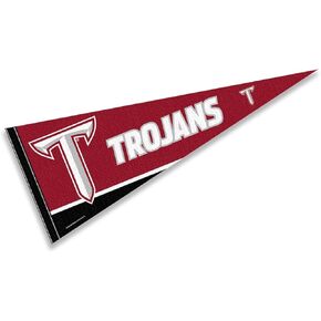 College Flags & Banners Co. Troy University Pennant Full Size Felt