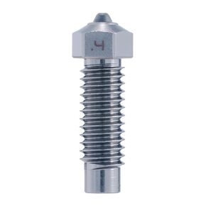 Diamondback Nozzles – Neptune 4 Plus/Max Compatible – Polycrystalline Solid Diamond Tip 3D Printer Nozzles, Improved Extrusion, Any Filament, Wear Resistant, Layer Adhesion, USA Made (0.4mm)