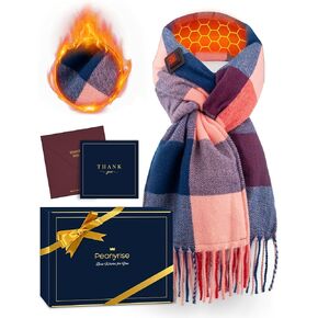 Heated Scarf for Women Men Warm Gift Idea with 5000mAh Battery Pack