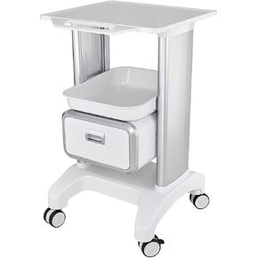 Professional Utility Cart with Wheels and Drawers for Home Bedroom Salon Lab Hospital Dental Office Clinic