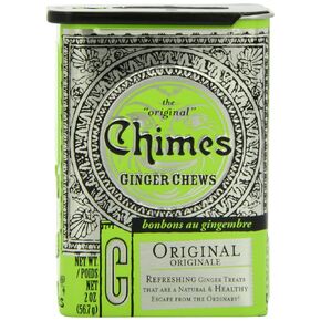 Chimes Orange Ginger Chews, 5-Ounce Bags (Pack of 10)