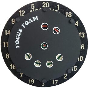 Steel TIp Dartboard Trainer Cricket Triples Circles