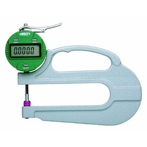 INSIZE 2872-10 Electronic Thickness Gage, Resolution 0.0005", 0" - 0.4"