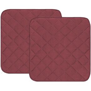 وسادات داخلية قابلة للغسل، وسادة كرسي مقاومة للماء، عبوتان من 4 طبقات ماصة وقابلة لإعادة الاستخدام (22 × 29 بوصة)، وسادة كرسي لسلس البول قابلة للغسل، للبالغين والأطفال وسادة داخلية قابلة لإعادة الاستخدام in Kuwait