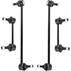 4Pcs Suspension Kit Front & Rear Stabilizer Bar End Link Sway Bar Links Fit For Volvo S60 2001-2009, S80 1999-2006, V70 2001-2007, XC70 2003-2007, XC90 2003-2014 Replace# K80501 K80425