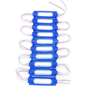 JORAY DC 12V Blue Color Led COB Module MAX2.5W Storefront Window Injection IP67 CRI 90 Light for Advertising Box Outdoor (Blue)