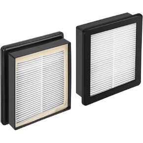 107315 Vacuum HEPA Filter Replacement Proteam Super Coach Pro 6, Super Coach Pro 10,GoFree Flex Pro, and ProVac FS 6 Vacuum Compatible with ProTeam Twin Pack Filter- 2 Pack