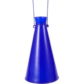 POPETPOP Plastic Cheer Bullhorn Megaphone, Sports Cheers Megaphone Speaker, Toys DIY Mini Megaphone for Party Sports Match Game Outdoor Activities(Blue)