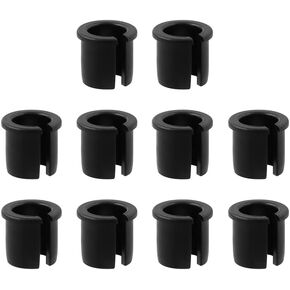 10 قطع من محول Schrader إلى Presta Rim، حلقة تثبيت جذع الصمام، تصنيع العجلات، موفر صمام Presta لتحويل حافة عجلة الدراجة MTB (أحمر)