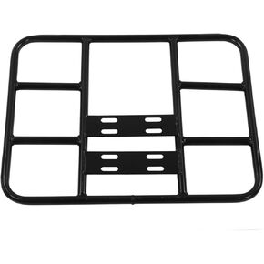 Food Delivery Box Rack Rear Grille 80kg Loading Seamless Steel Tube Universal for All types of Motorcycle Electric (Type 2 48/38)