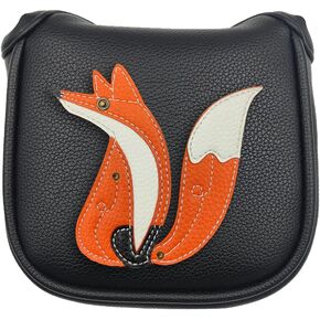 Fox PU Leather Golf Club Mallet Putter Covers Protector
