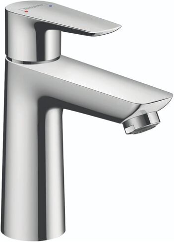 صنبور حمام Hansgrohe Talis E عصري سهل التنظيف بمقبض واحد بفتحة واحدة 6 بوصة لون برونزي مصقول، 71710141 in Kuwait