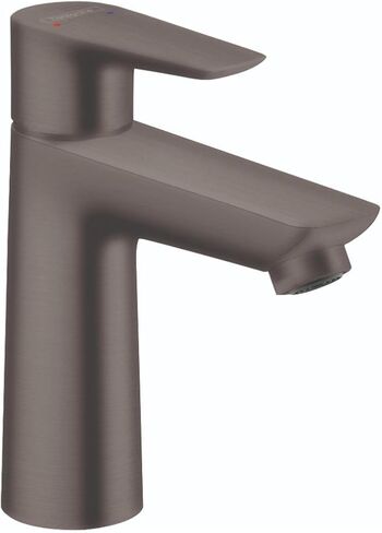 صنبور حمام Hansgrohe Talis E عصري سهل التنظيف بمقبض واحد بفتحة واحدة 6 بوصة لون برونزي مصقول، 71710141 in Kuwait