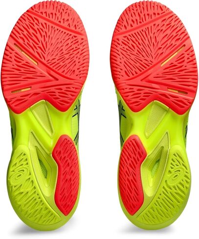 ASICS Men's Solution Speed FlyteFoam 3 Tennis Shoes, 10, Safety Yellow/Black in Saudi Arabia